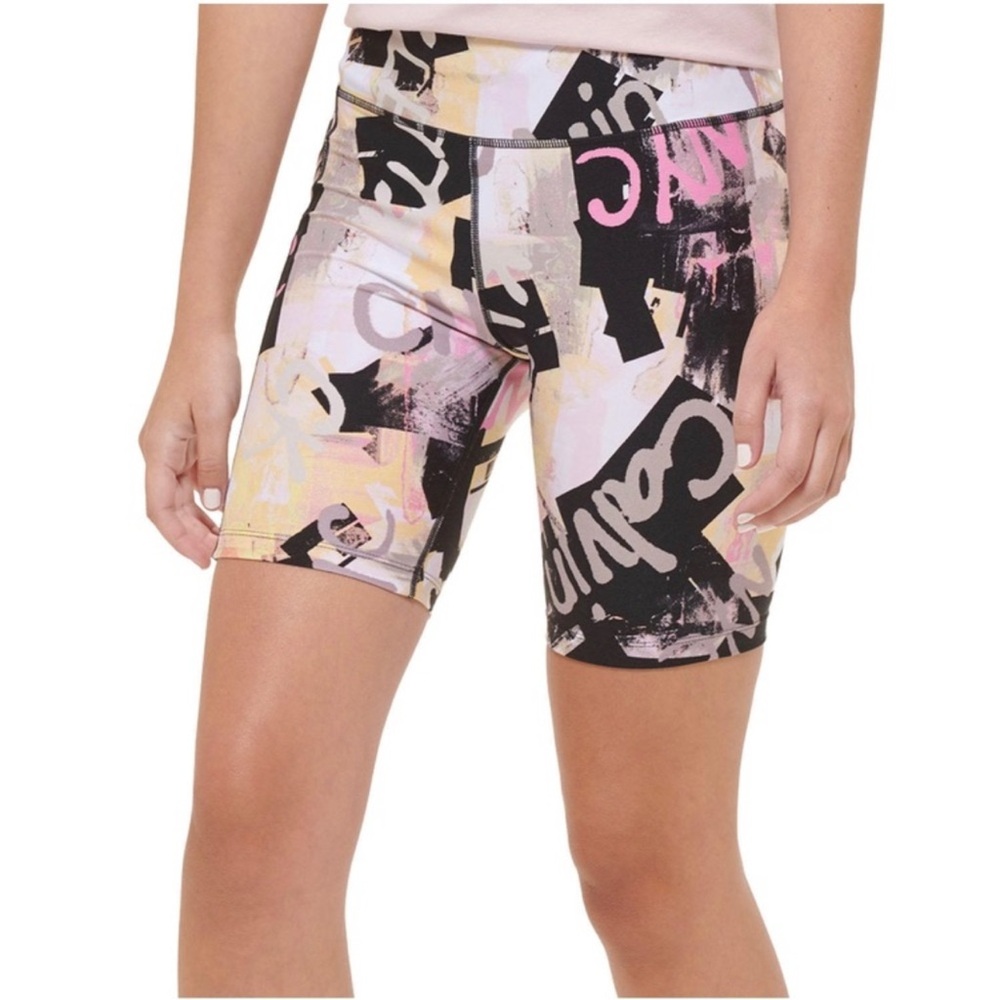 NWT Calvin Klein Women's Graphic Shorts - Picture 4 of 6